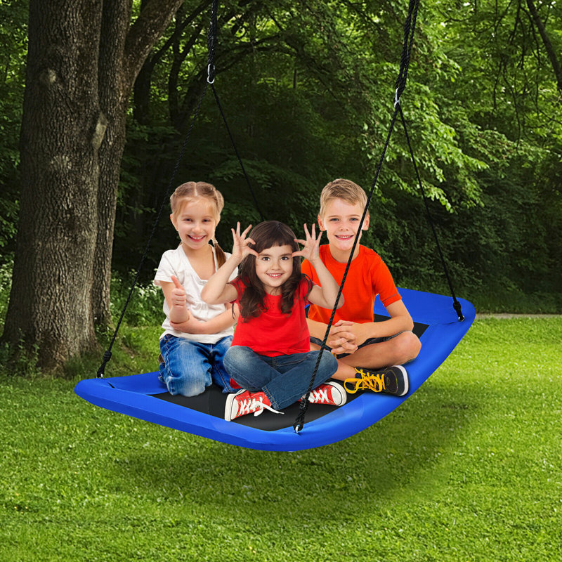 Gymax Web / Saucer Swing, Blue