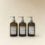 Ensemble de 3 distributeurs de shampooing et revitalisant 16 oz liq. Avec 304 pompes en acier inoxydable