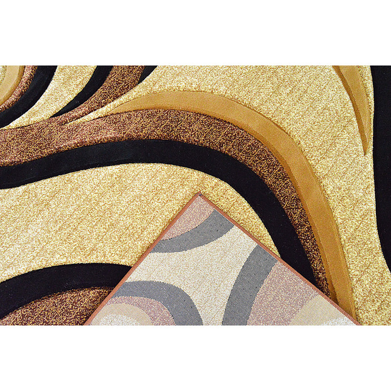 Mccampbell Performance Abstract Indoor Rug, Rectangle 5' x 7'