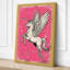 Pegasus in Flight Retro - Wrapped Canvas-44361984-44362010