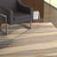 Tapis brun foncé / beige / gris en laine touffeté à la main Ayeln-569114695