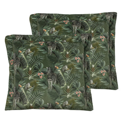 Evans Floral Square Cushion