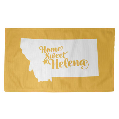 Tapis jaune montana Helena