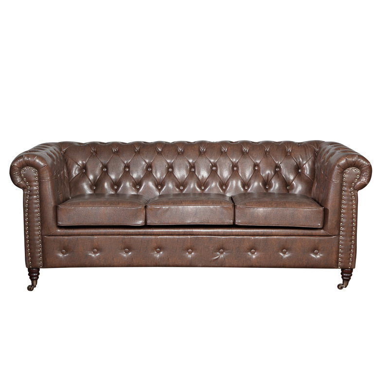Batch Faux Leather Sofa