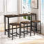 3 - Person Four Leg Dining Set-1750020038-1750020036