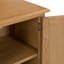 Censu Oak 4 Drawer Sideboard