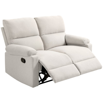 Fauteuil inclinable 2 places avec repose-pieds Loveseat