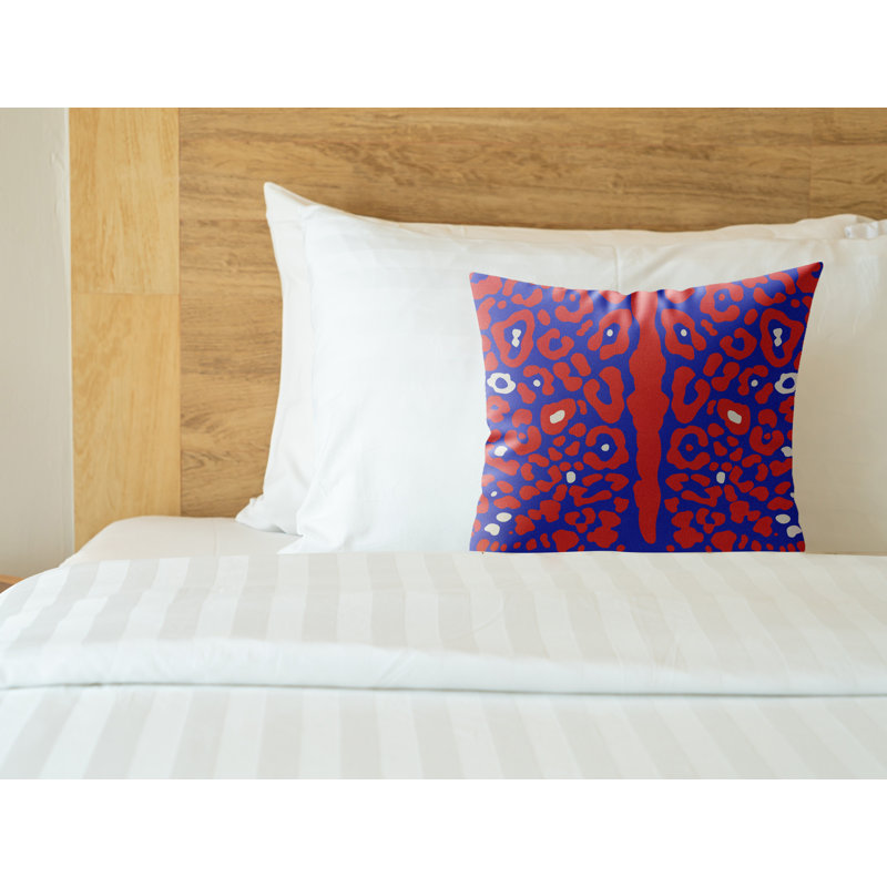 Coussin d'intérieur Sani, Flamme patriote, 16 po x 16 po