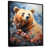 Black Floater Framed