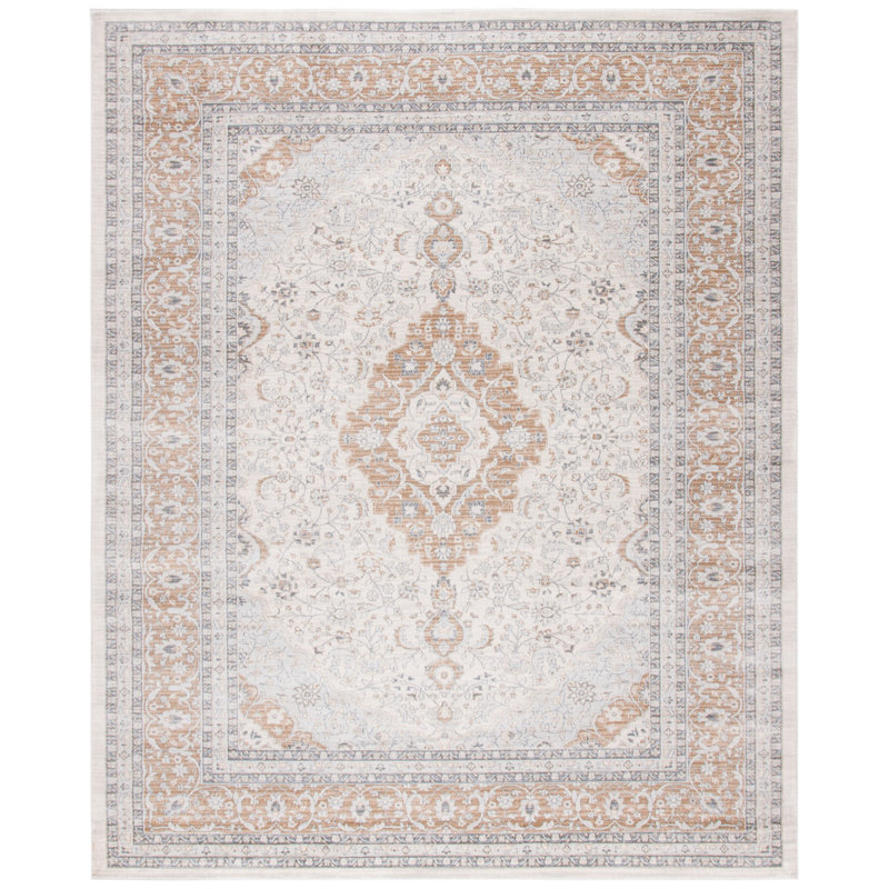 Delmer Performance Oriental Rug, Rectangle 8' x 10'