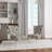 Black Damask - Upholstered Patterned Accent Side Chair