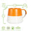 Nicola Spring - Dipped Flecked Stoneware Belly Mug - 370ml-60545429