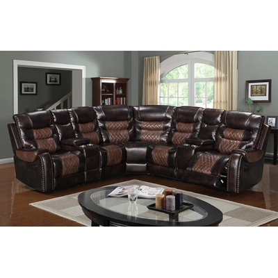 Modern  Power Reclining Sectional