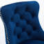 360 chaises de bar rotatives avec siège en velours et base solide, bleu marine, de 2 attrayantes pour bistro, 2 pièces