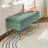 Kajana 45.5"W Transitional Velvet Upholstered Flip Top Storage Bench-925543725