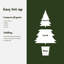 Sapin de Noël artificiel à branches vertes-684645061