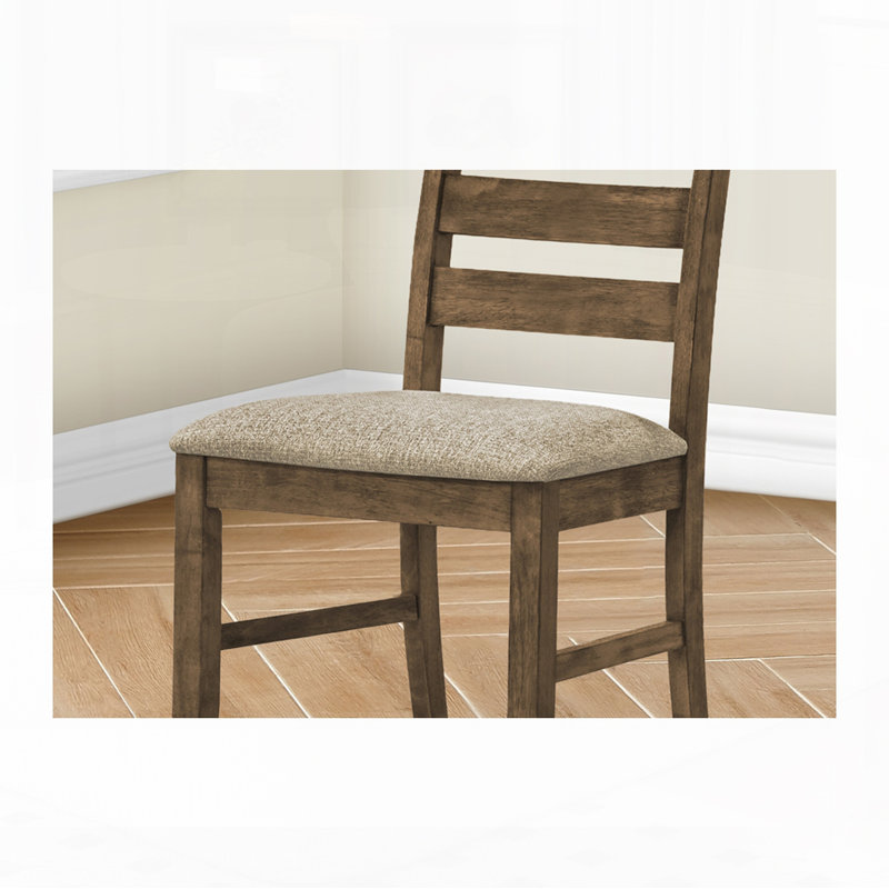 Upholstered Dining Chair, Tan, Brown