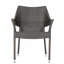 Chaise d'extérieur en résine, 52637,00MBRN KD MP4