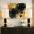 Calum 25"  Modern Metal Marble for Bedroom Living Room Bedside Desk Nightstand Single Table Lamp with Linen Drum Shade-1501050946