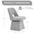  Upholstered Swivel Dining Chair-1947745945