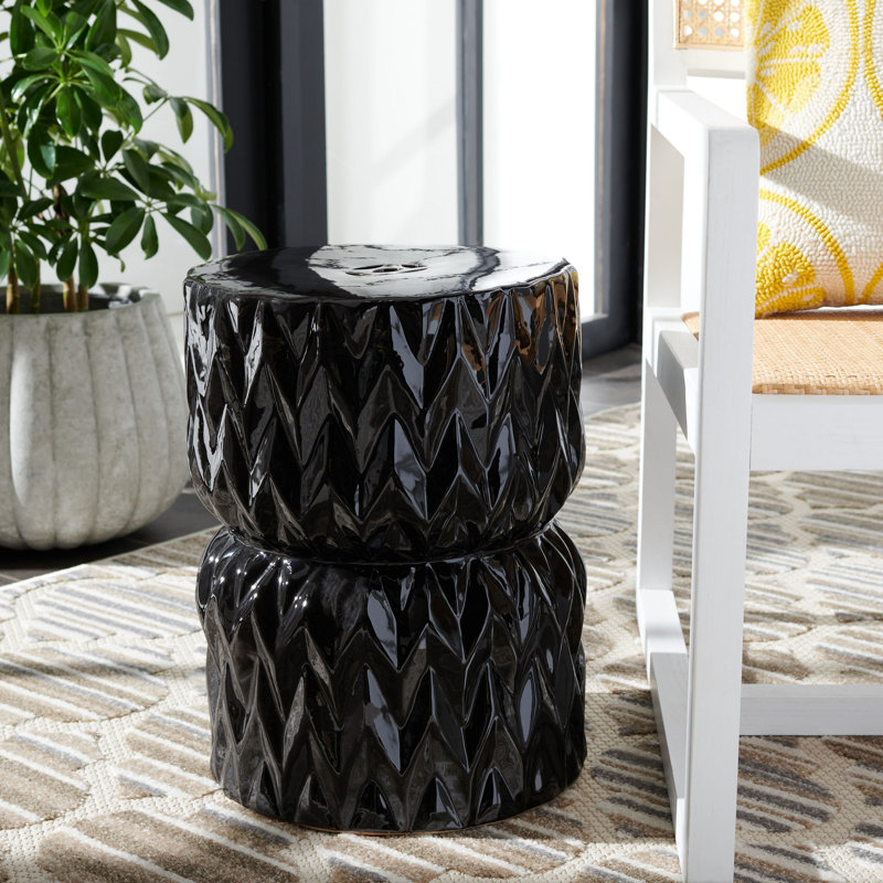 Ceramic Accent Stool