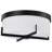 Roselle - 15 Inch Flush Mount with White Glass-100784896