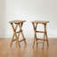 Solid Wood Counter Stool