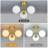 Semi Flush Mount Ceiling Light White Globe Glass Shade Ceiling Lights Modern  Ceiling Light Furnitures for Farmhouse,Dinning Room,Living Room,Foyer Hallway(3 light)-1977730928