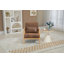 Chaise d'appoint rembourrée avec coussin