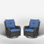 Ensemble de chaises berçantes pour l'extérieur Deb-575132427-542393095
