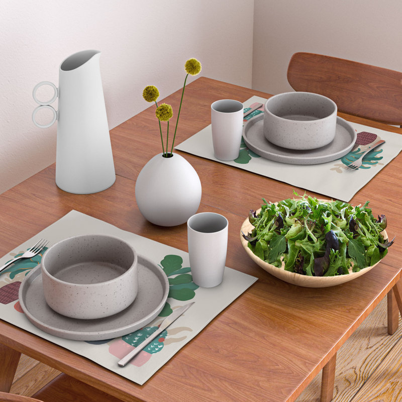Napperon en coton 14 "Earth Day