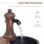 Bidwell Wood Weather Resistant Floor Fountain