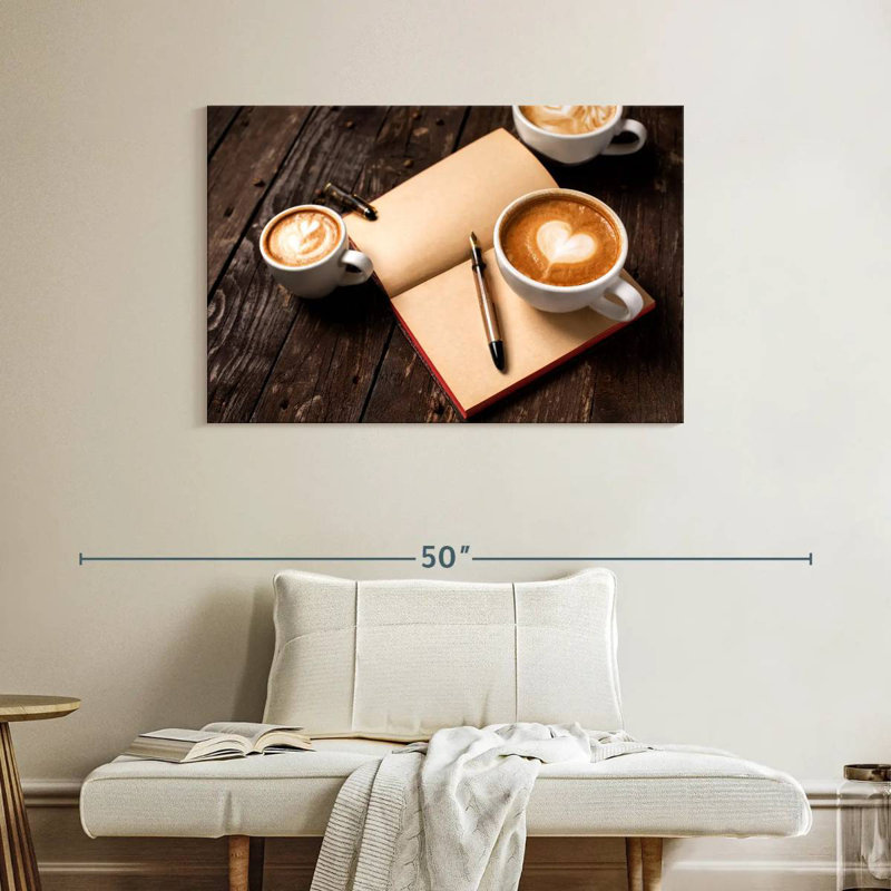 Yarlin Coffee And Diary, 26" H x 39" W