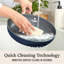 Calphalon Premier Ceramic Nonstick 8-Piece Cookware Set, Midnight Blue