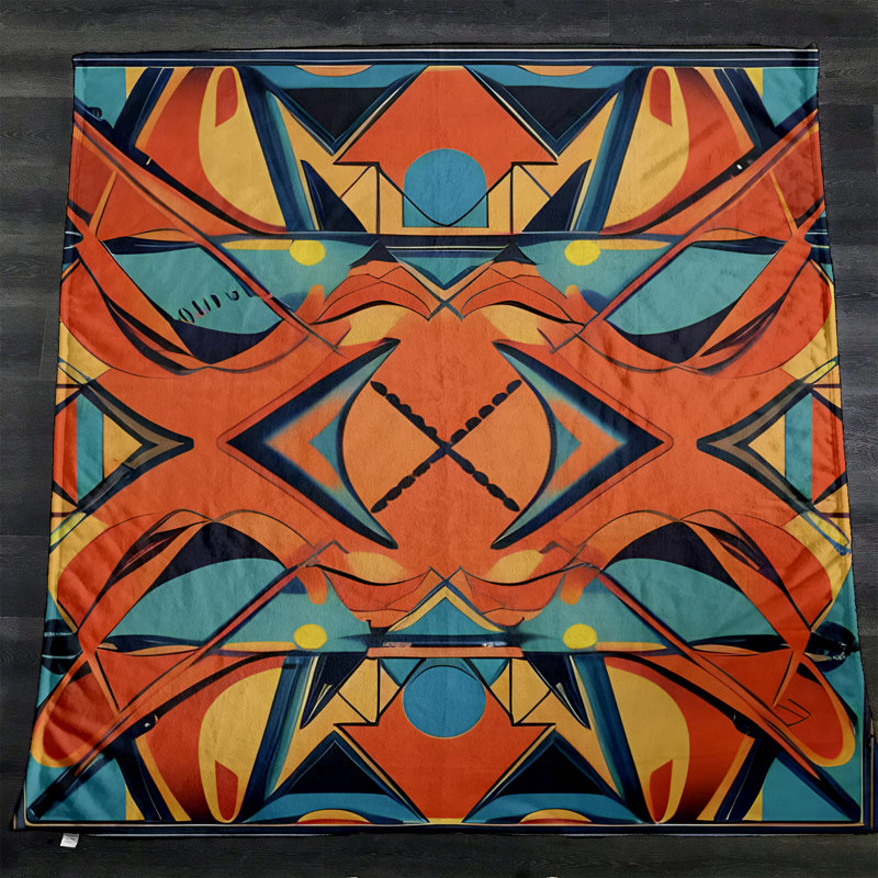Jeté Aamirah, L 68 po x L 80 po