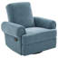 Fauteuil inclinable manuel pivotant avec dossier réglable-94476793