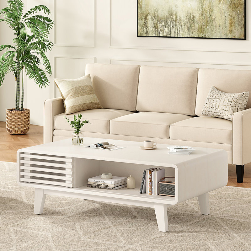 Table basse, Blanc