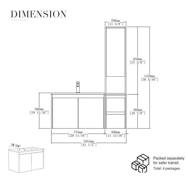 Dimensions du produit