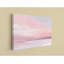 Toile de paysage abstrait, art mural nuage pastel - impression de peinture ciel rosé, décor de chambre à coucher romantique doux, signe de chambre de bébé coloré-1991690703