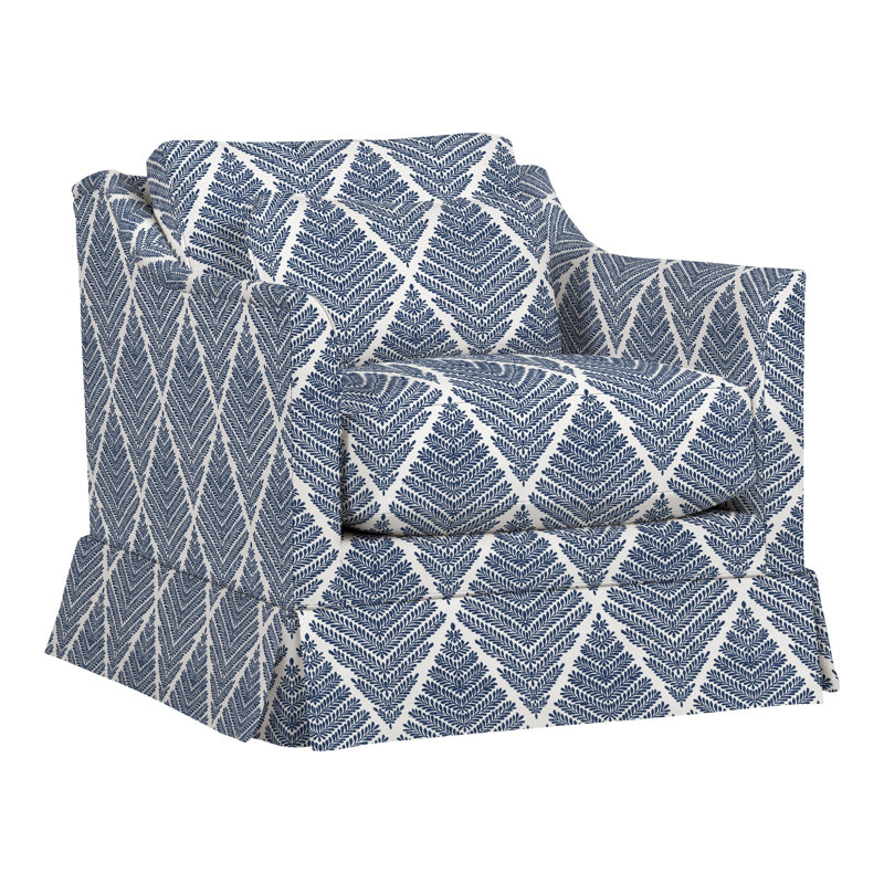 Newlin 33.5" Newlin Chair, Perigold Emmeline Lapis