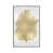 White Floater Framed