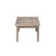 Table basse d'extérieur en bois massif d'acacia Amina