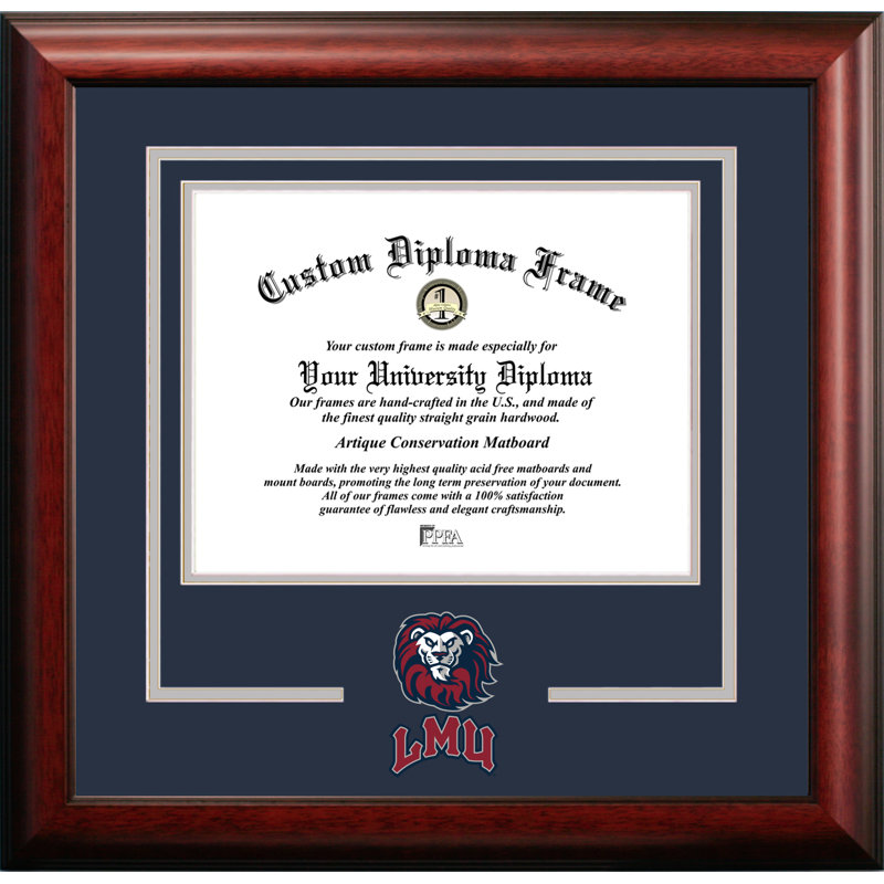 NCAA Loyola Marymount Lions Spirit Diploma Frame
