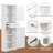 Freestanding Storage Cabinet with Drawer and Adjustable Shelf-848653464