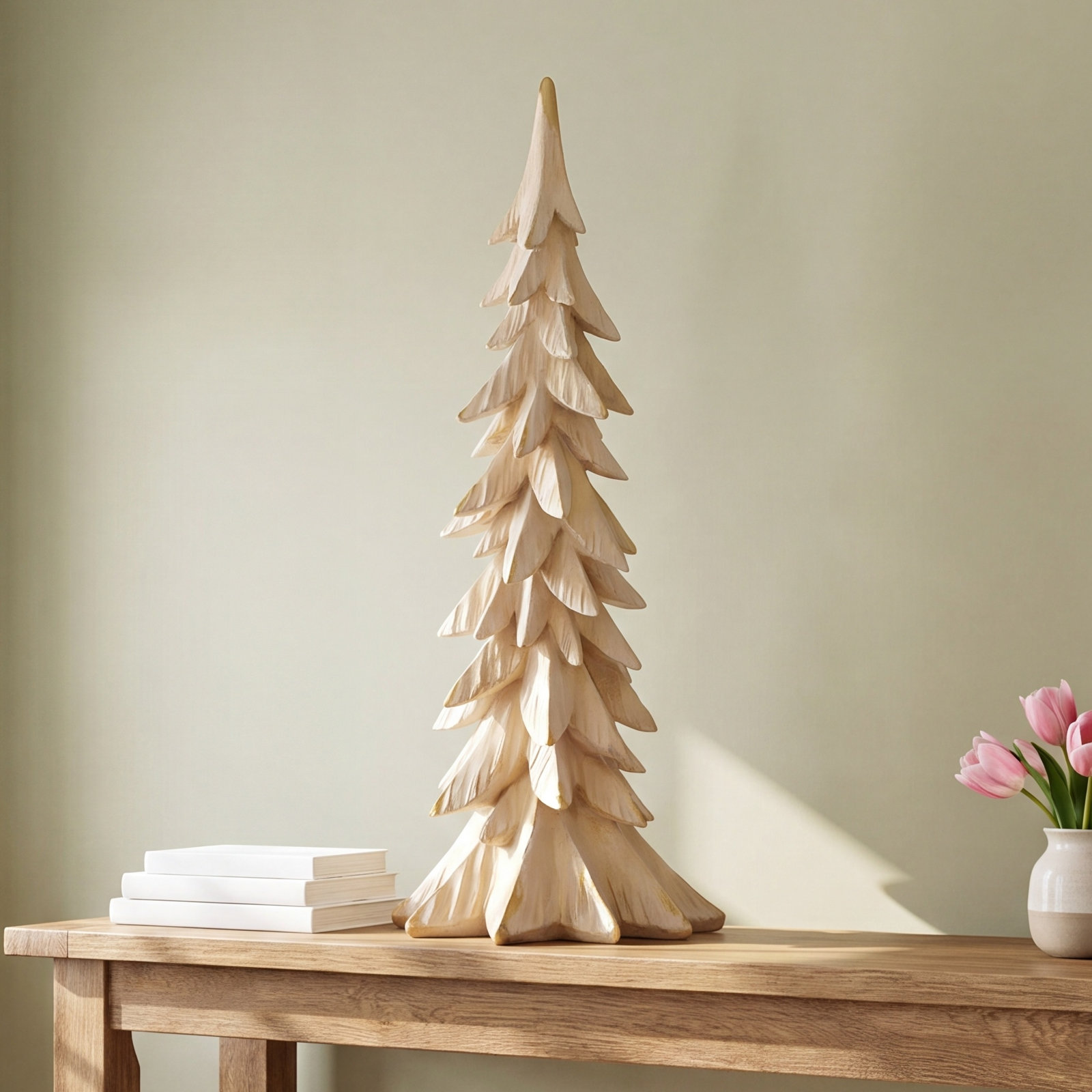Large Snowstorm Tabletop Tree
