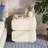 15-inch Wide 2-drawer Nightstand, No Assembly Required, Microfiber Leather Bedside Table For Bedroom, Beige
