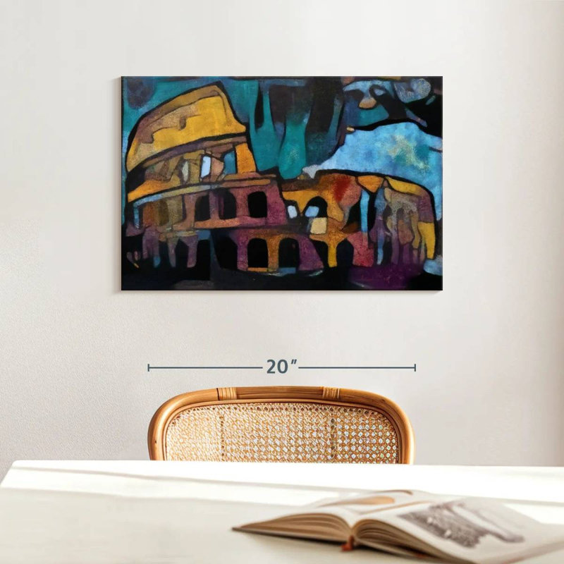 Lilie Colosseum, 16" H x 24" W