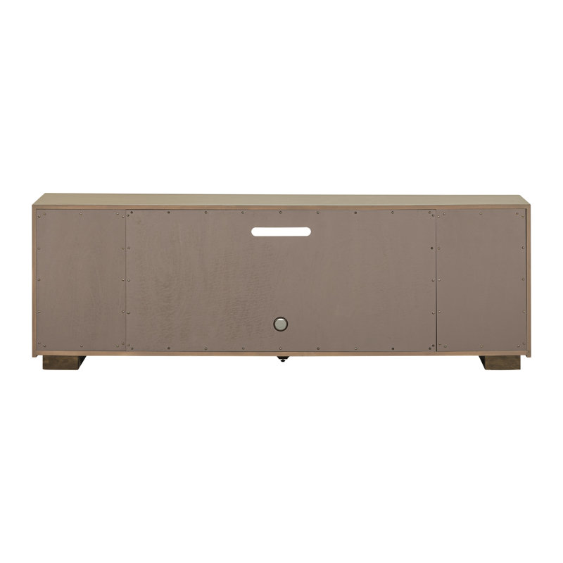 84 Inch TV Console W/ Firebox