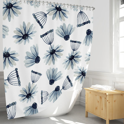 Rideau de douche Floral