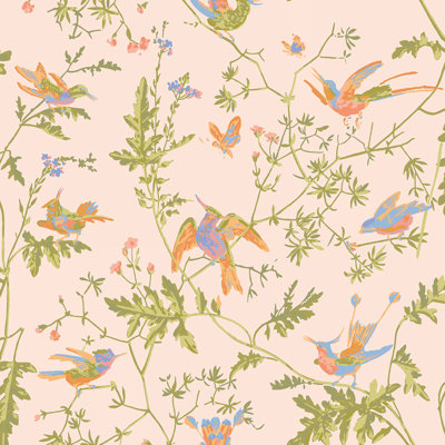 Hummingbirds Silk